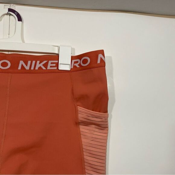 NWT Nike Pro Dri-Fit Coral Elastic Athletic Shorts - Picture 4 of 5